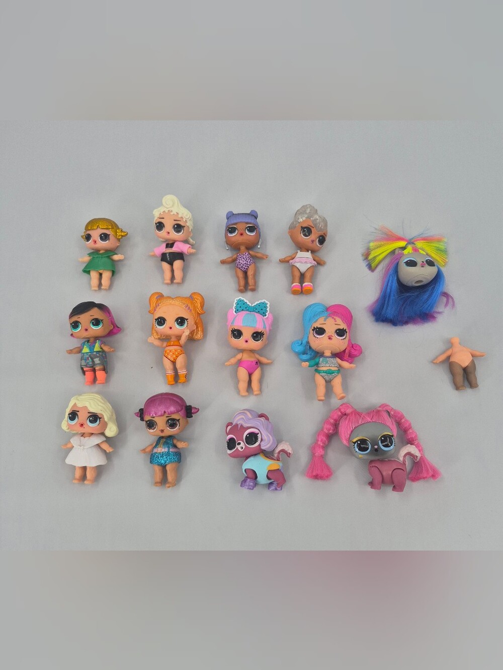 Lot Assorted L.O.L  Surprise Doll Action Figure Toy Figurine Girl & Parts